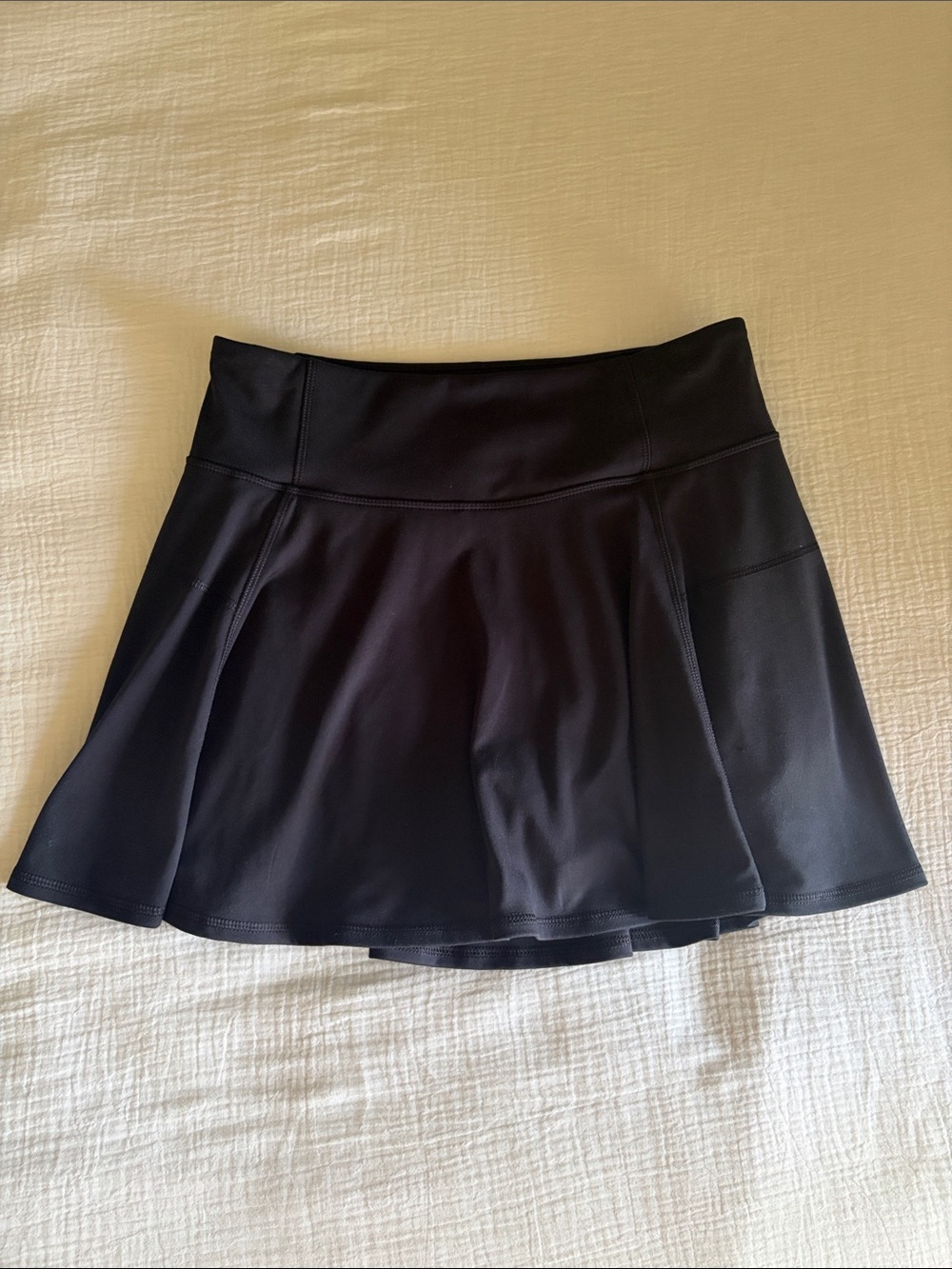 Black Tennis Skort